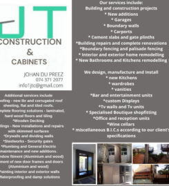 JT Construction & Cabinets (Pty) Ltd