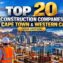 Top 20 Construction Companies in Cape Town & Western Cape (2026)